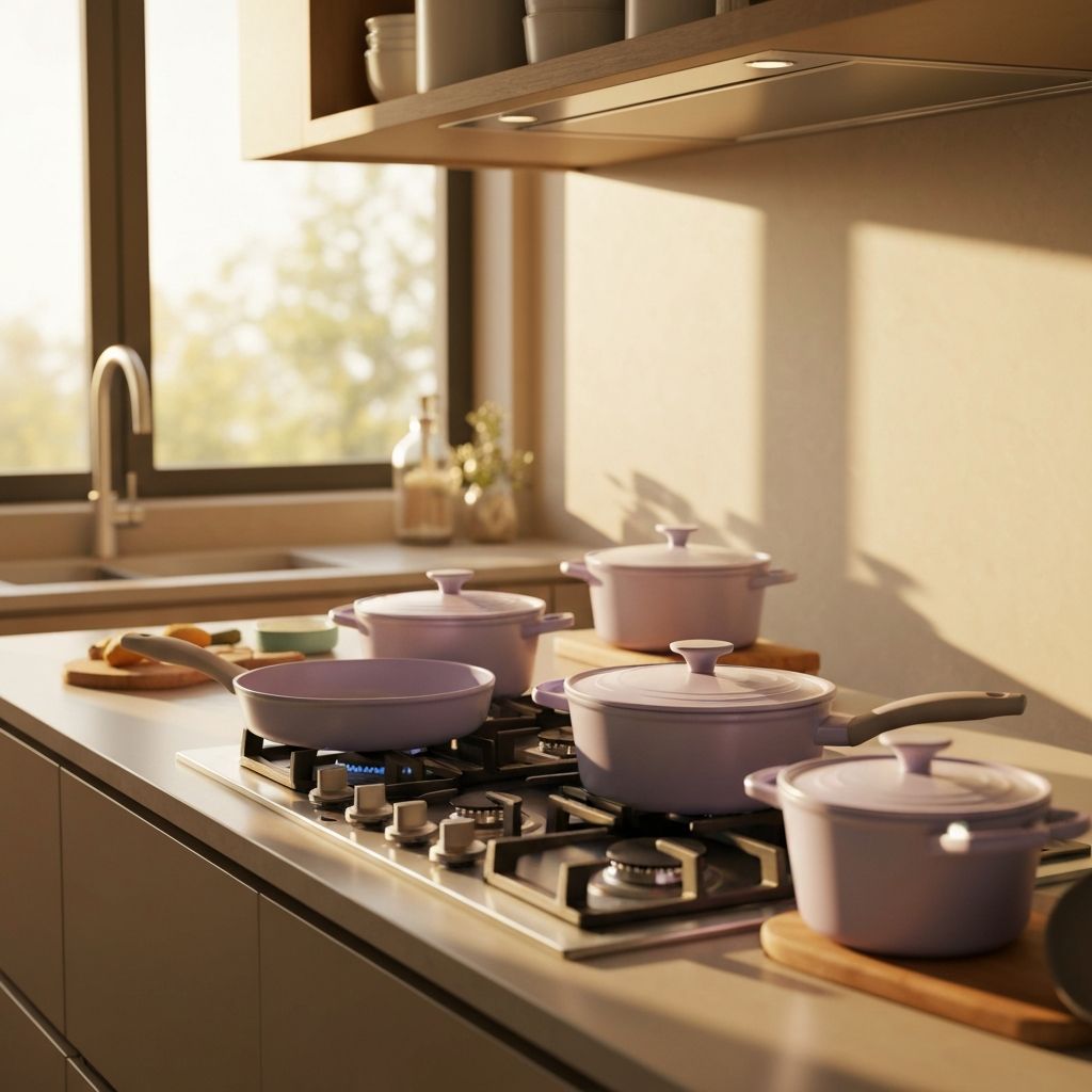 GreenPan Cookware Collection in Kitchen