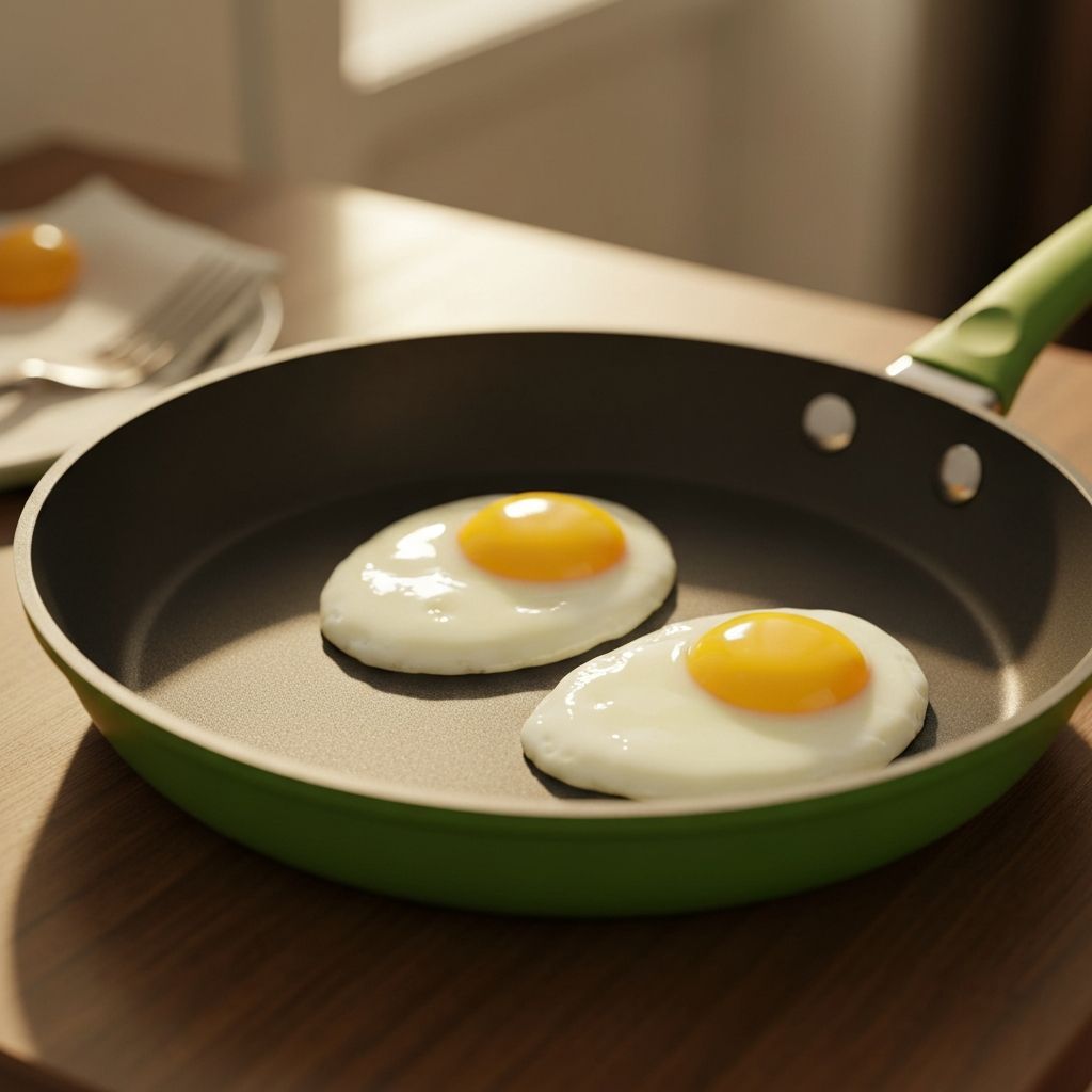 GreenPan Non-Stick Egg Cooking